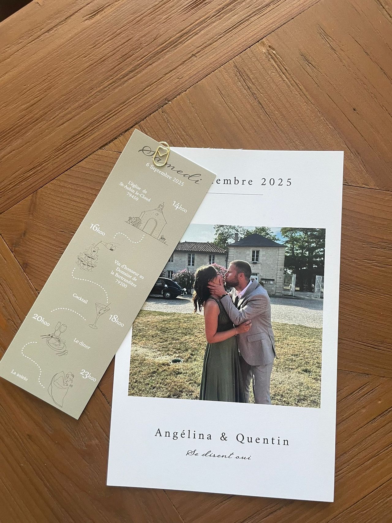 Faire part - Mariage