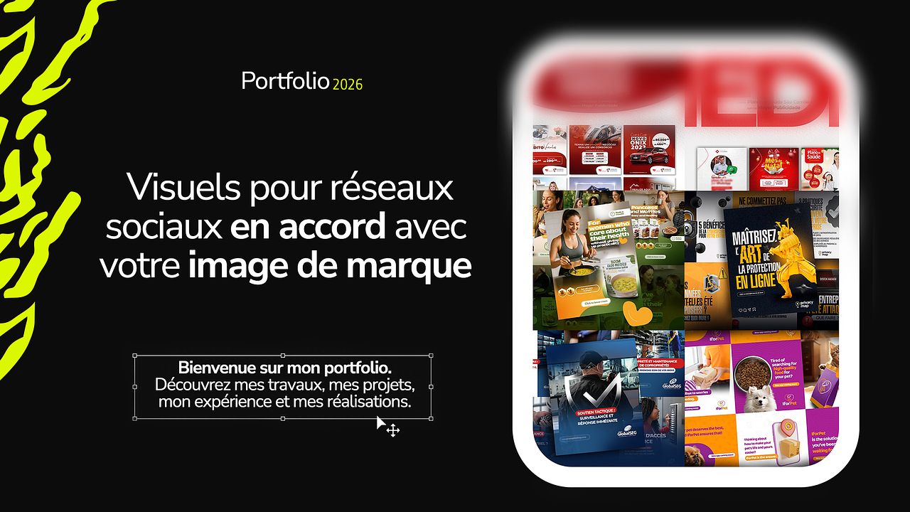 Portfolio design graphique – branding et contenus