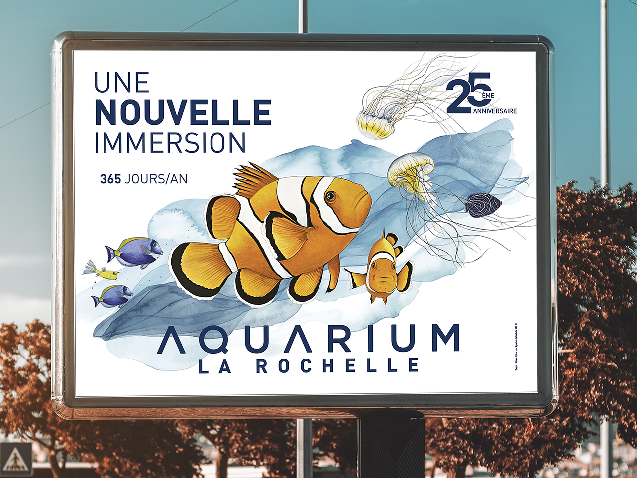Campagne affichage - AQUARIUM LA ROCHELLE