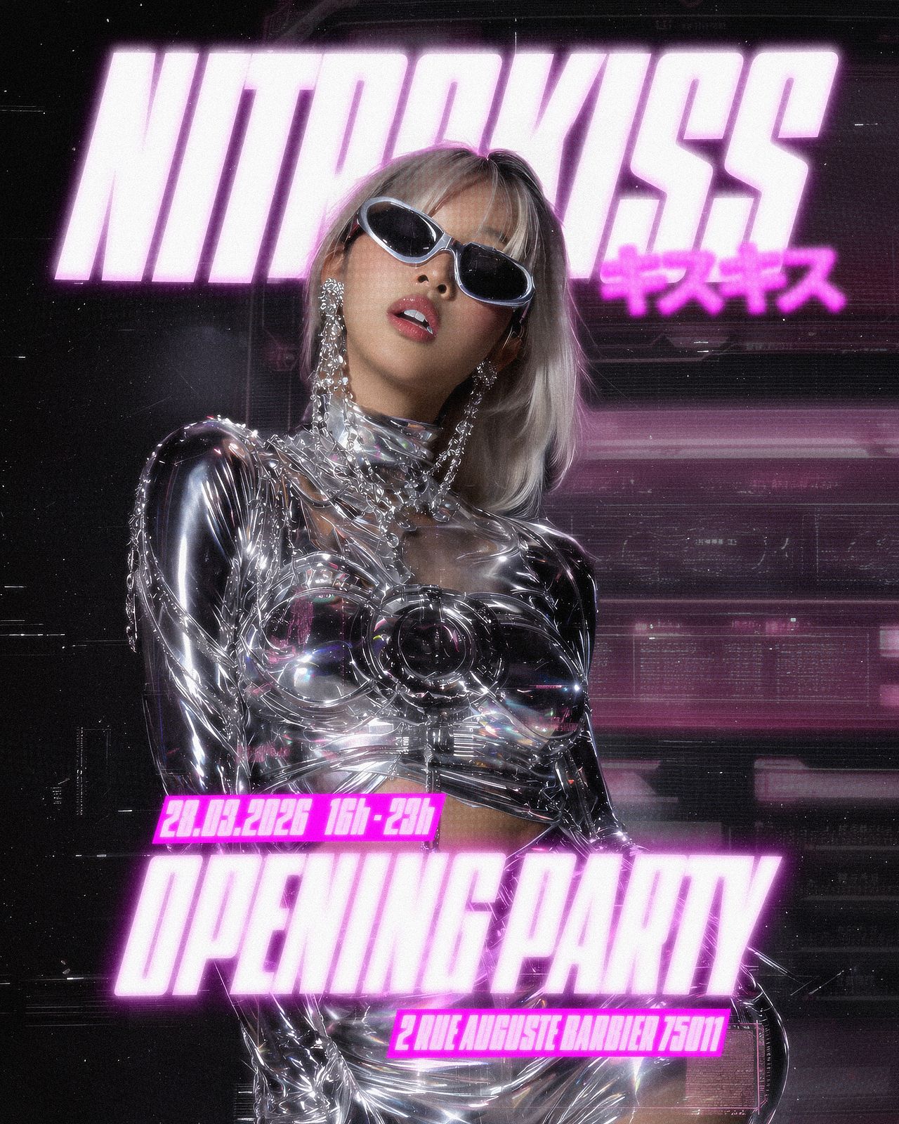 Affiche pour la soirée d'ouverture de NitroKiss