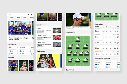 UX UI Design | Application sportive