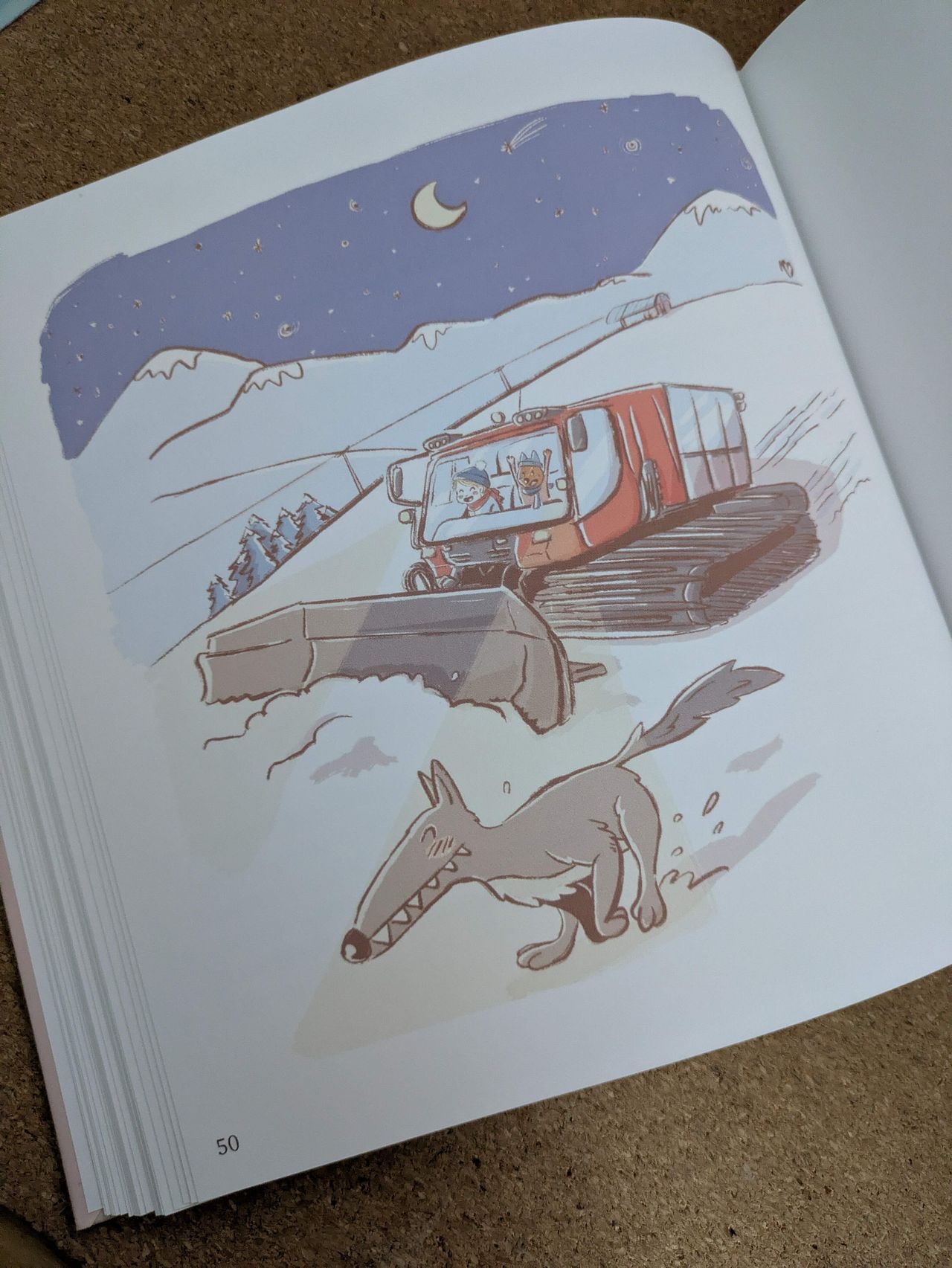 Illustration page Les incroyables aventures