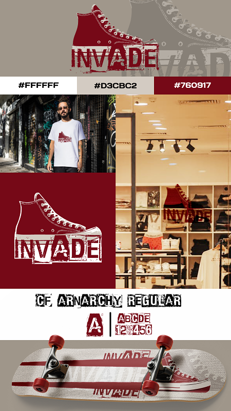 Identité visuelle - Invade