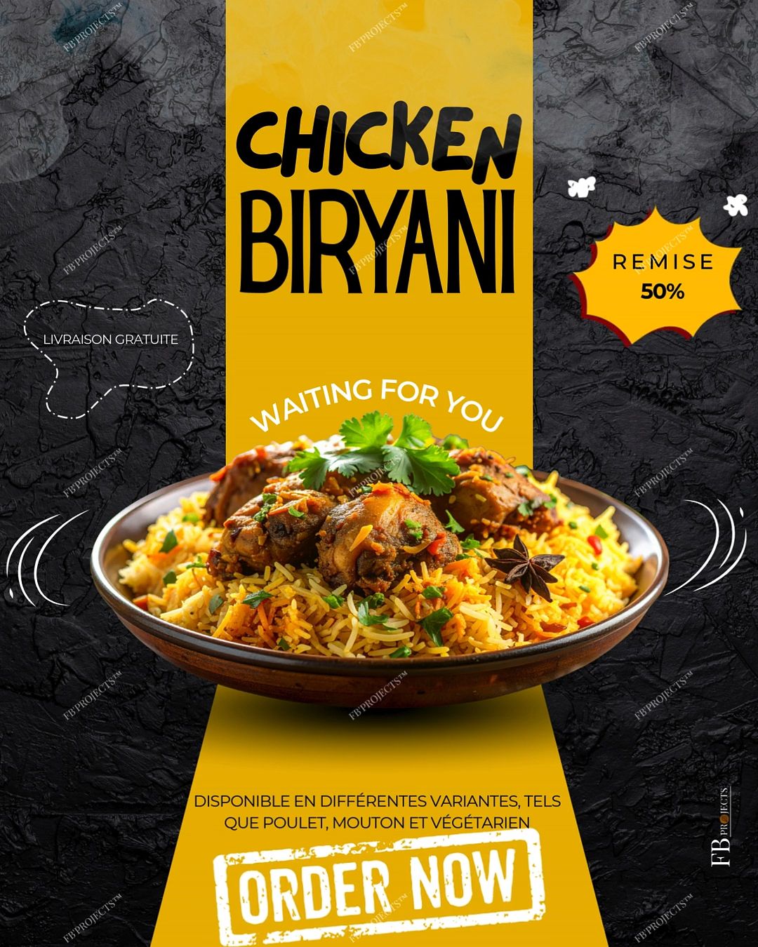 CHICKEN BIRYANI