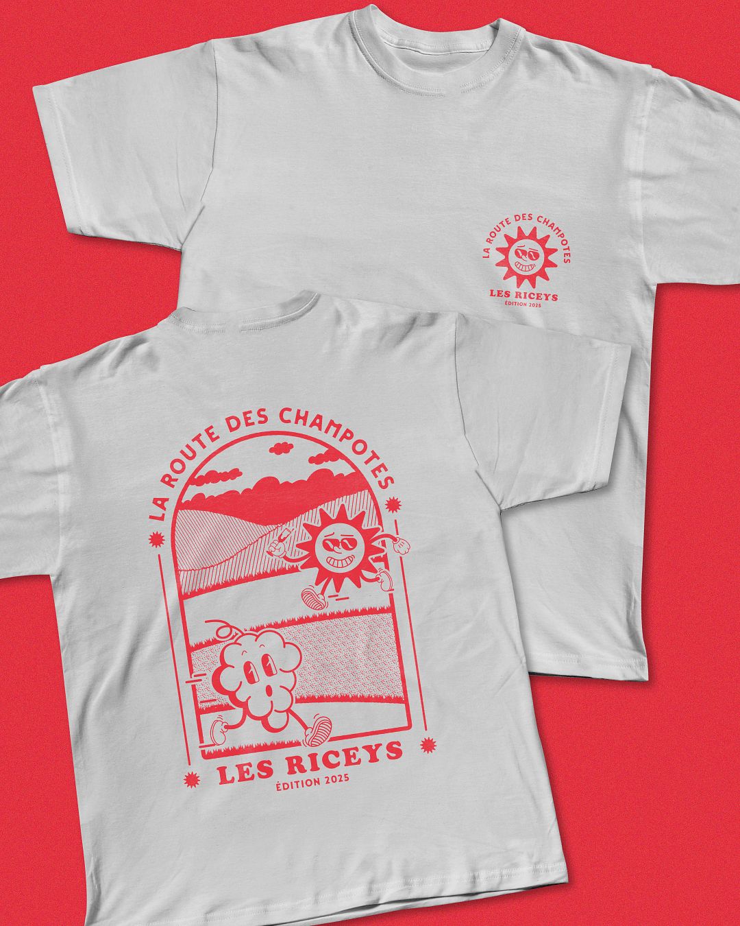 T-shirt - La Route des Champotes
