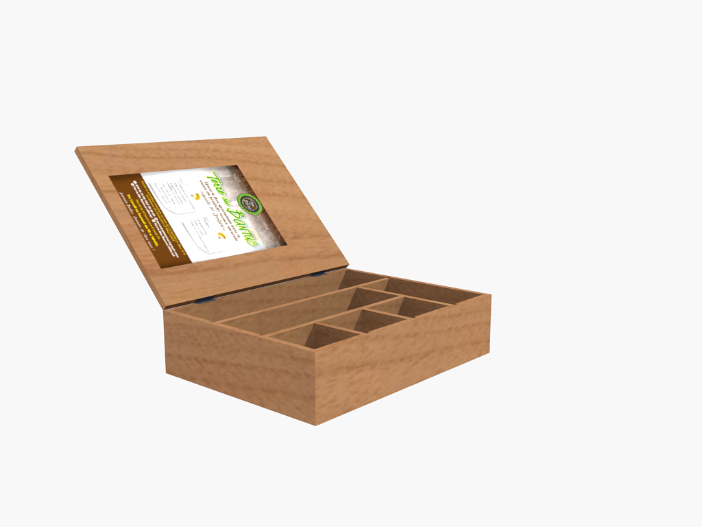 Illustration coffret cadeau