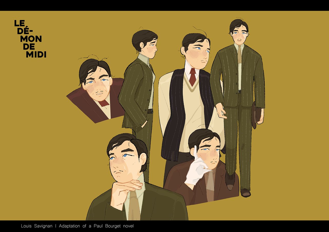 Character design - Louis Savignan