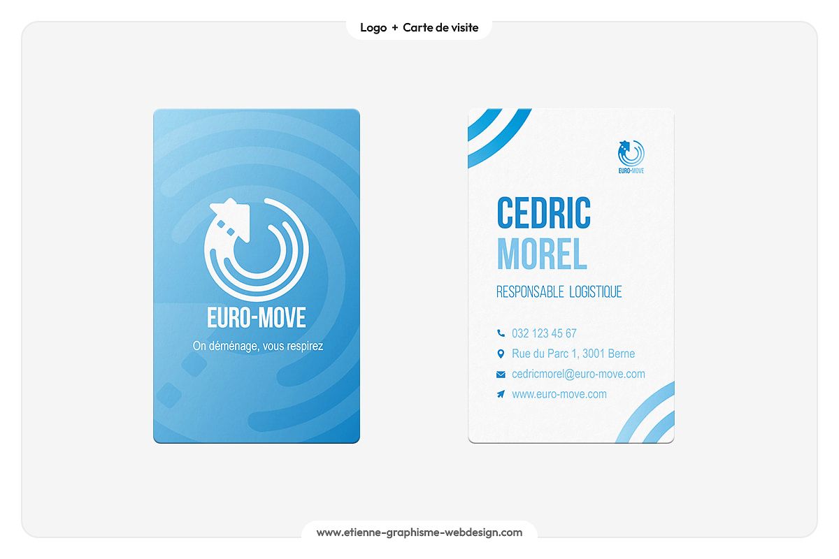 Euro-Move | Logo + Carte de visite