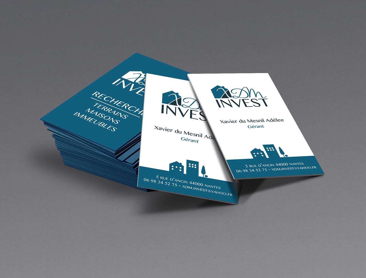 Carte de visite agent d'investissemnt