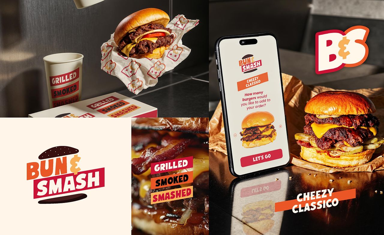 Identité visuelle // Bun & Smash 🍔